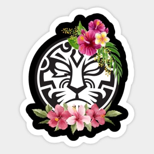 Jinrai Floral Lei Sticker